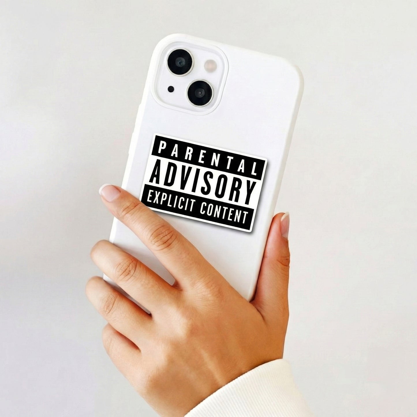 Parental Advisory Explicit Content Sticker