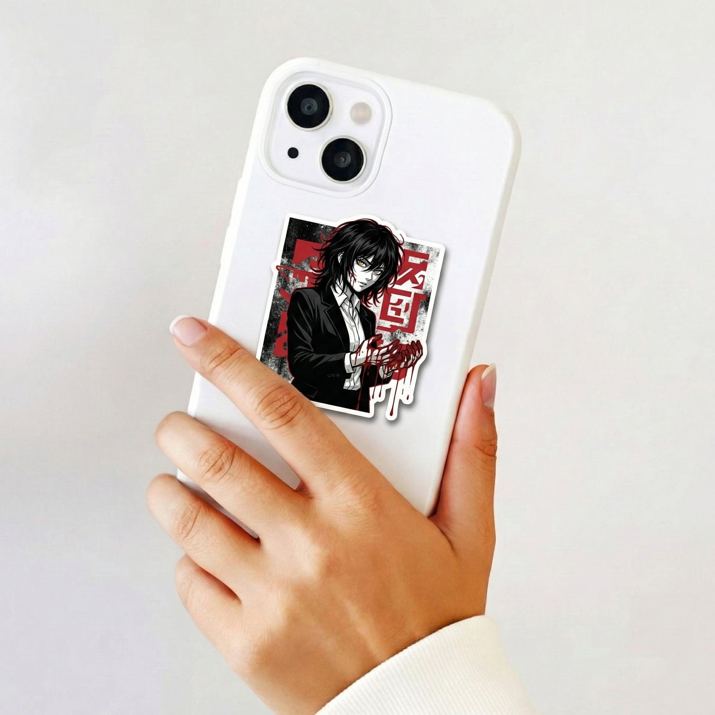 Dark Anime Character Sticker