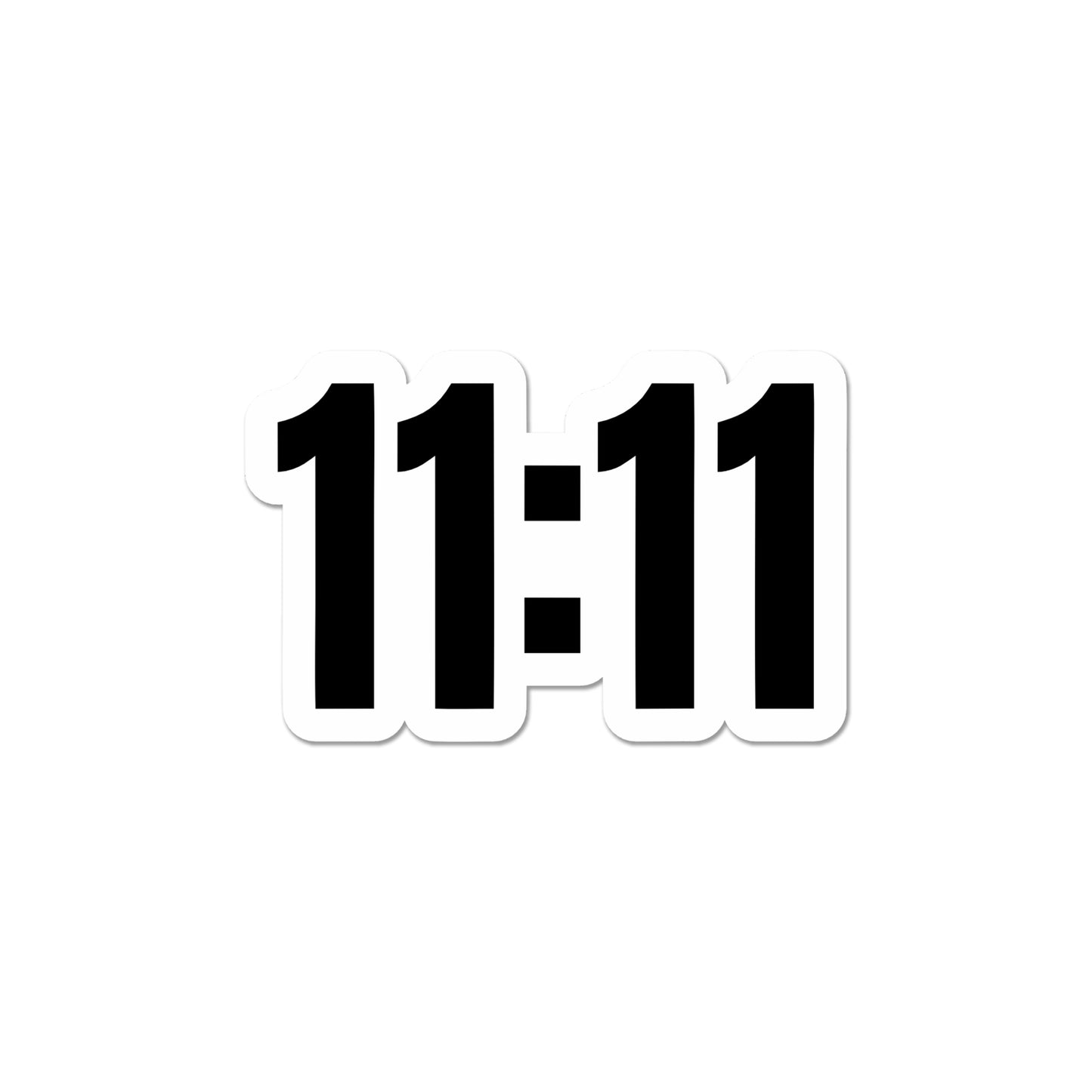 11:11 Angel Number Sticker