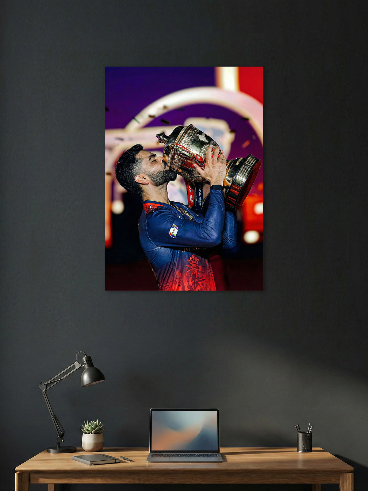 Victory – League Champion Trophy Moment Wall Poster