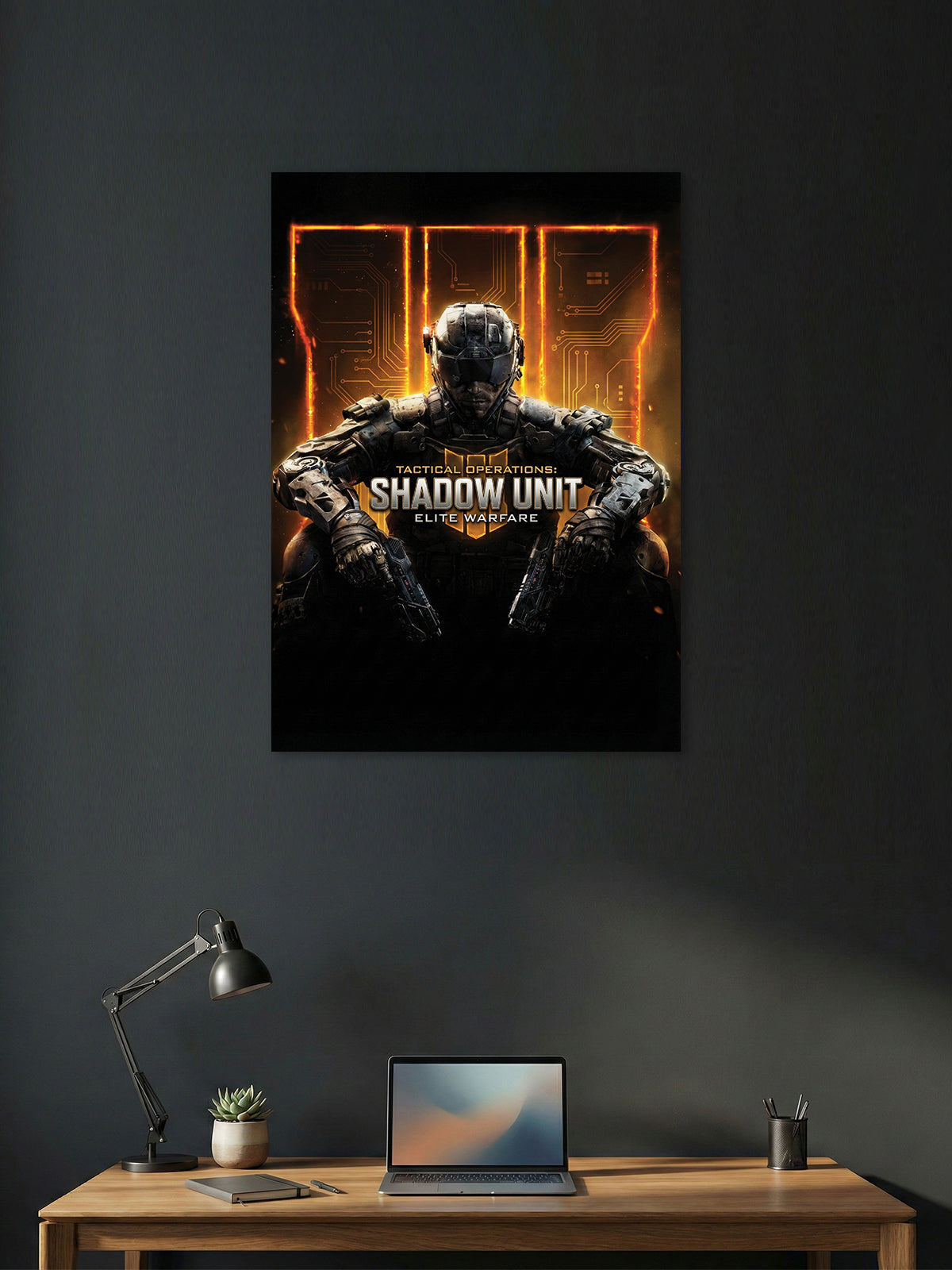 Shadow Unit – Elite Warfare Gaming Poster