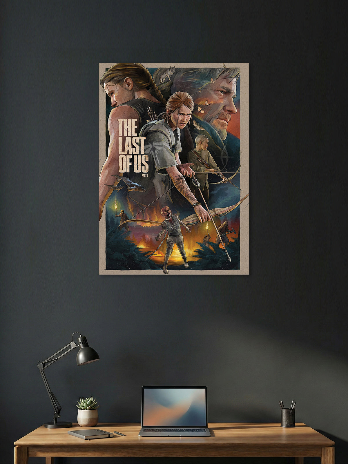 The Last of Us Part II Survival Poster – Story-Driven Gaming Wall Art
