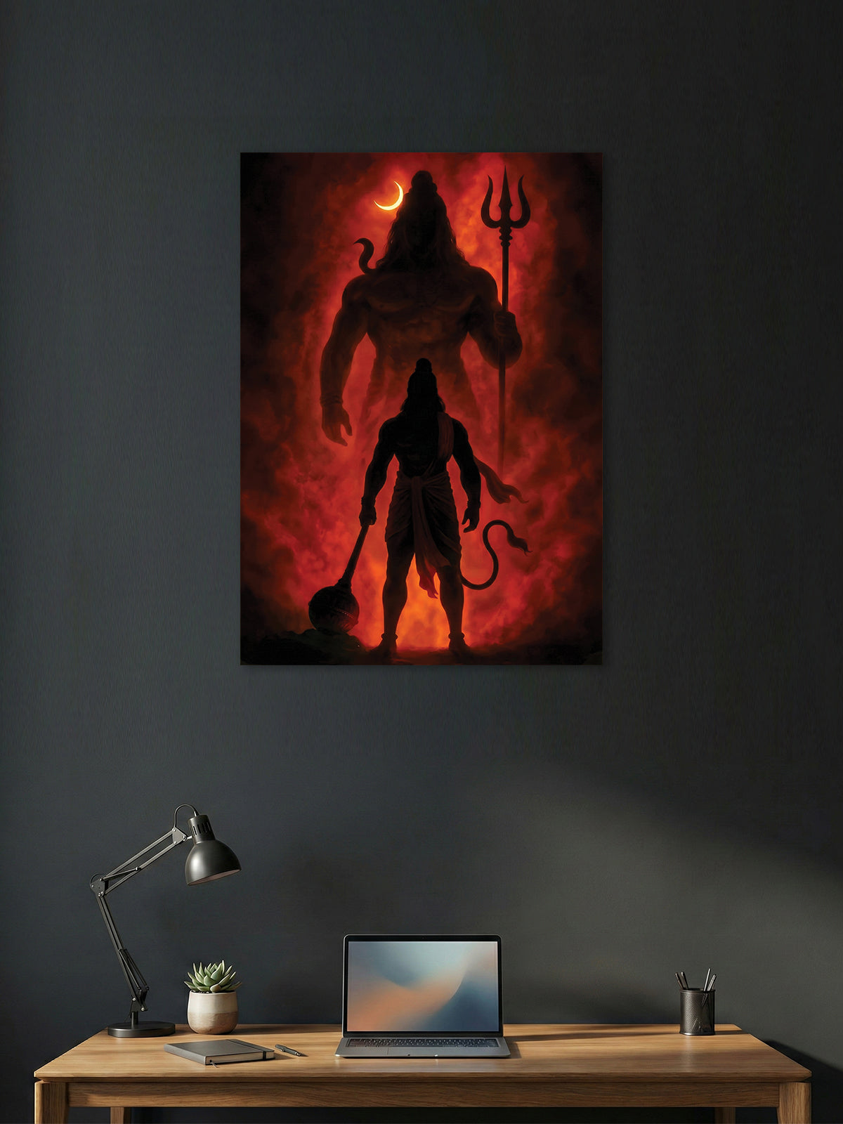 Divine Strength Wall Poster – Mythological Power