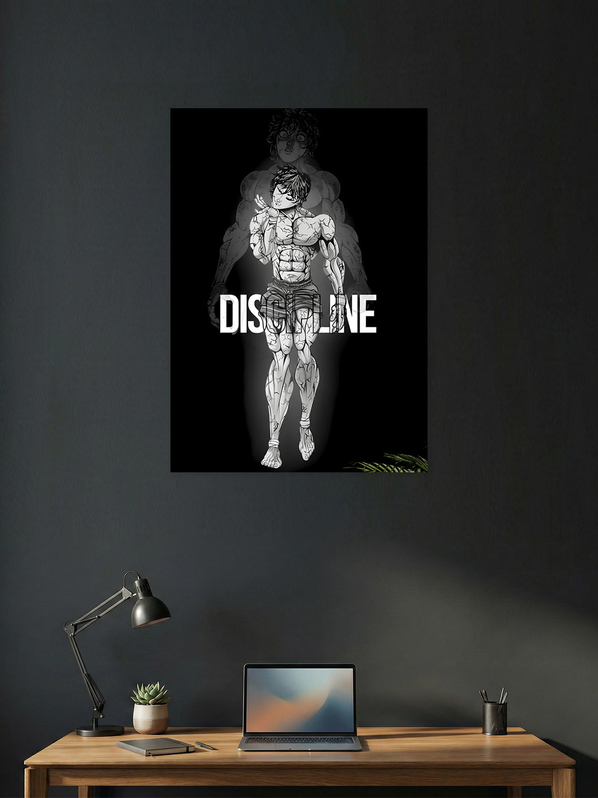 Discipline – Inner Strength & Self-Control Motivation Poster