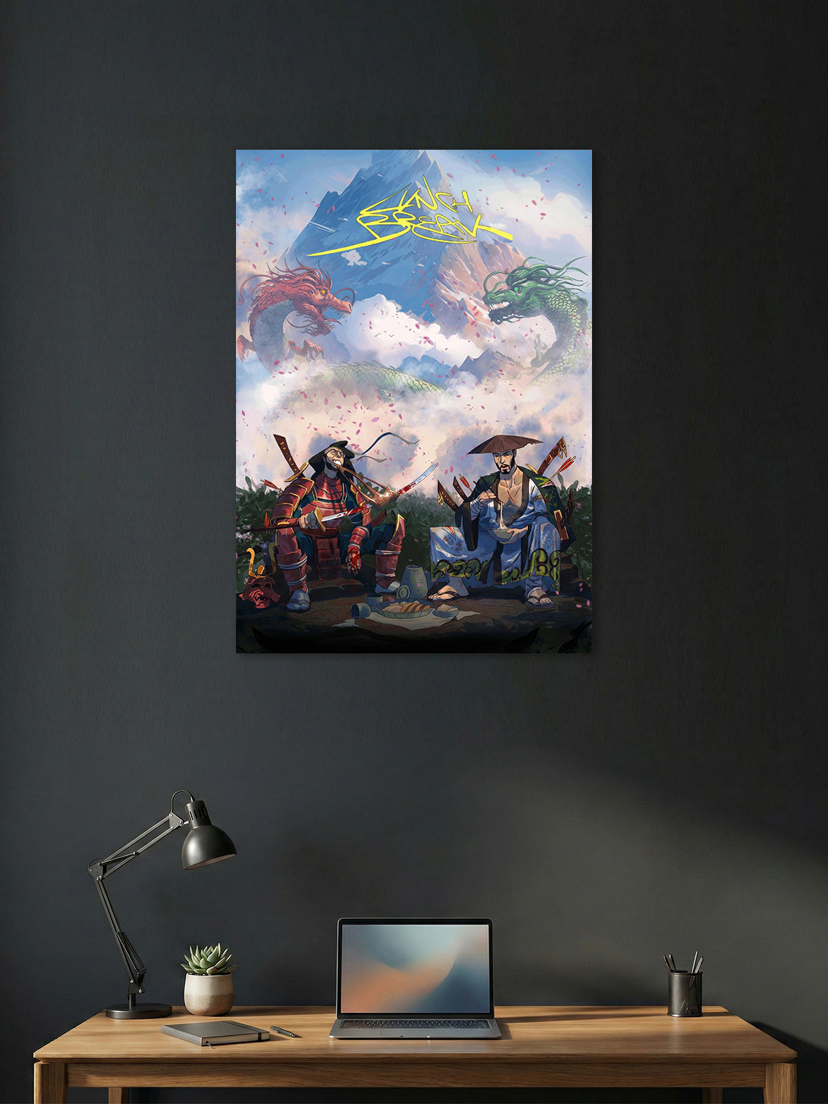 Lunch Break-Desi Hip-Hop Art Poster