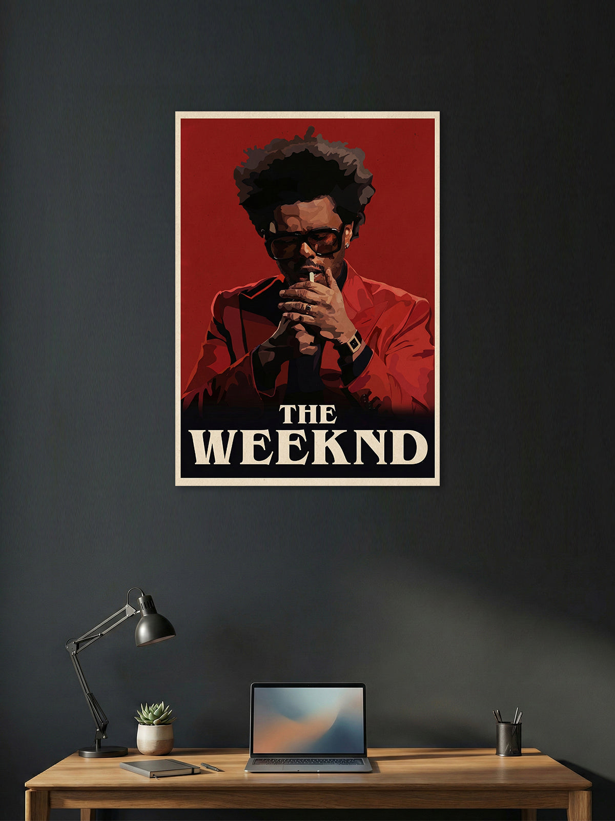 The Weeknd – Iconic Portrait Music Art Poster