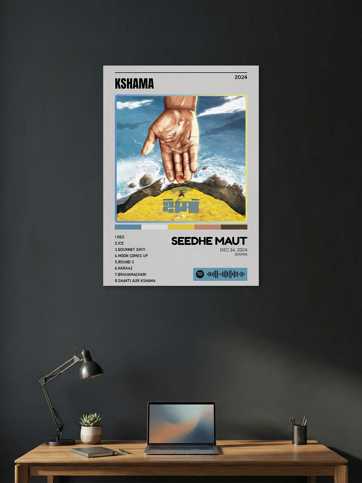 Kshama (2024) – Seedhe Maut Album Art Poster
