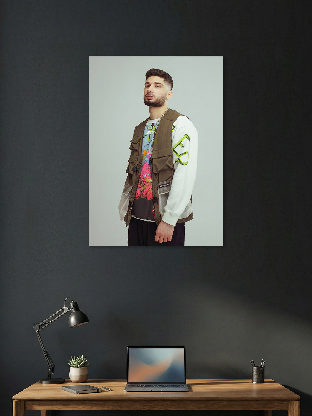 KR$NA – Indian Hip-Hop Portrait Poster