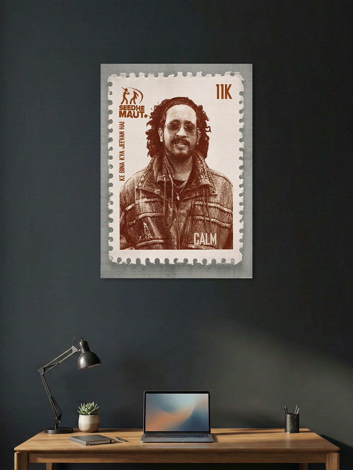 Calm – Seedhe Maut Stamp Edition Hip-Hop Poster