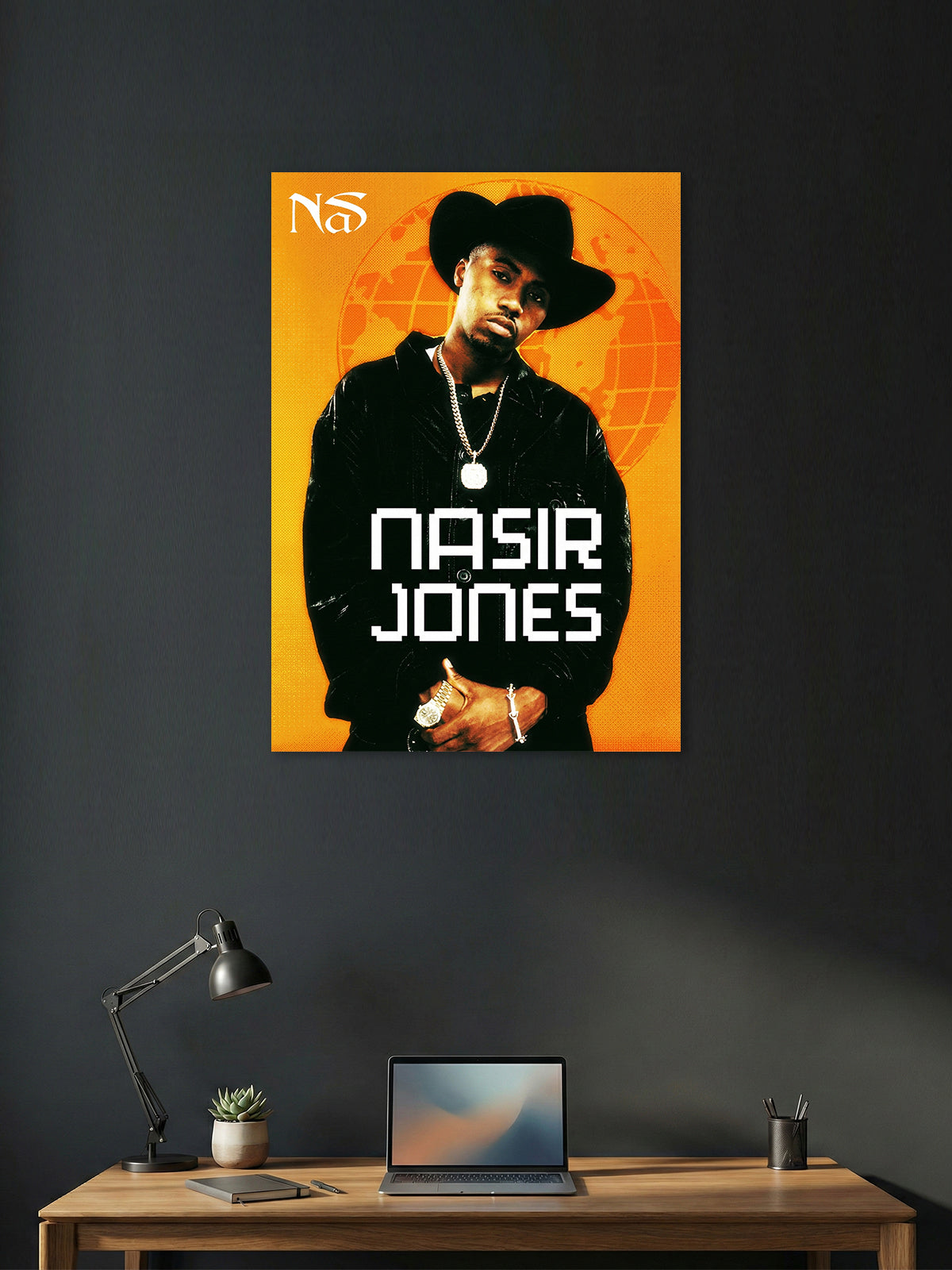 Nas – Nasir Jones Classic Hip-Hop Poster