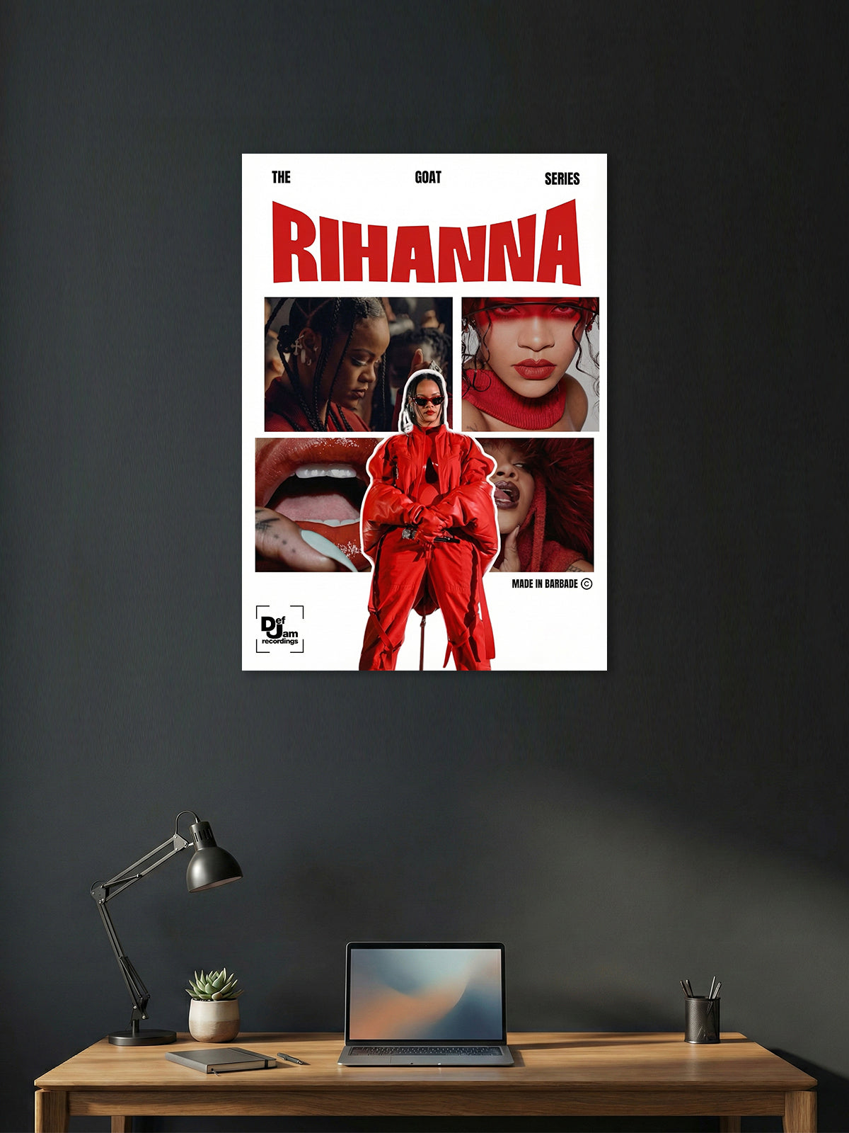 Rihanna GOAT Series Wall Poster