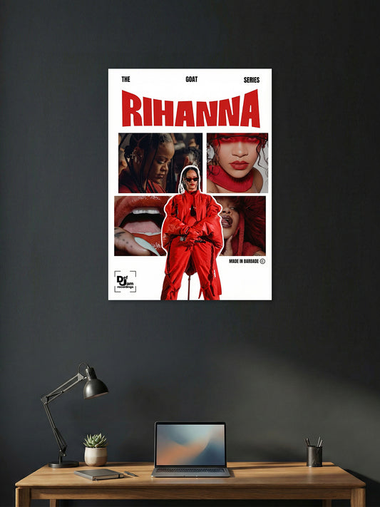 Rihanna GOAT Series Wall Poster