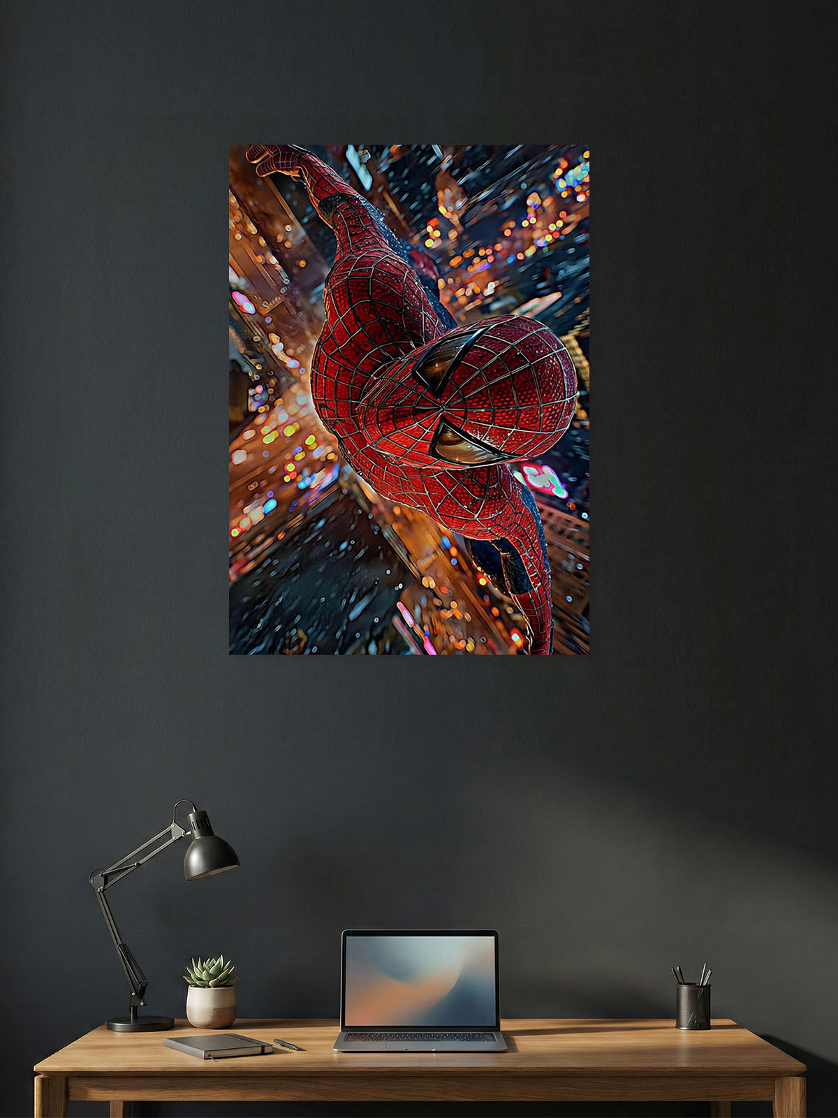 Spider-Man City Swing Action Wall Poster