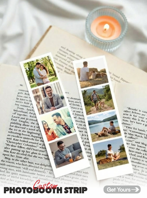 Custom Photobooth Strip Prints – Personalized Retro Photo Strips