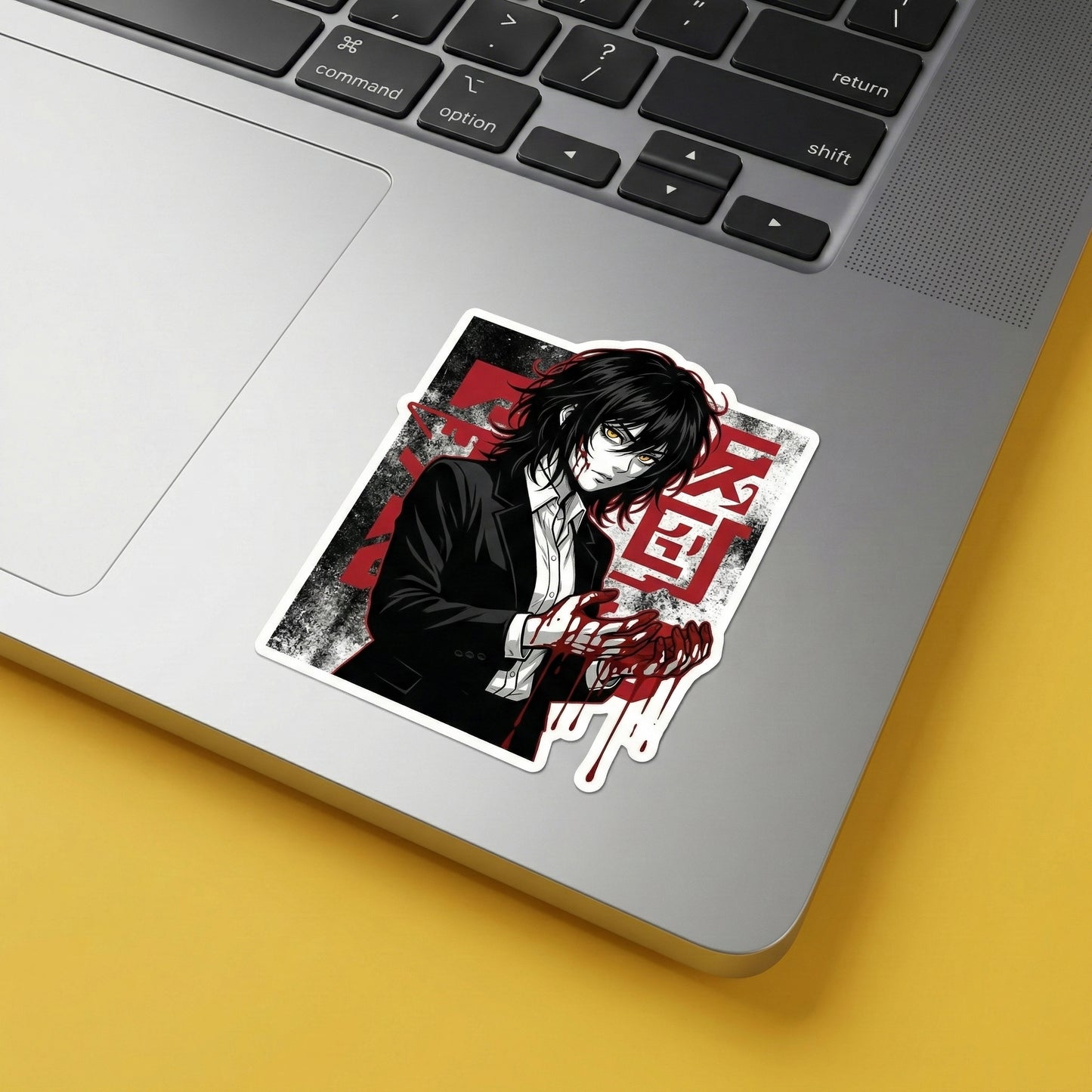 Dark Anime Character Sticker