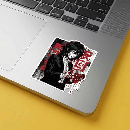 Dark Anime Character Sticker