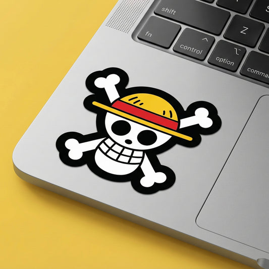 Anime Pirate Skull Hat Sticker