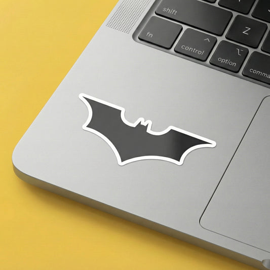 Minimal Bat Silhouette Sticker