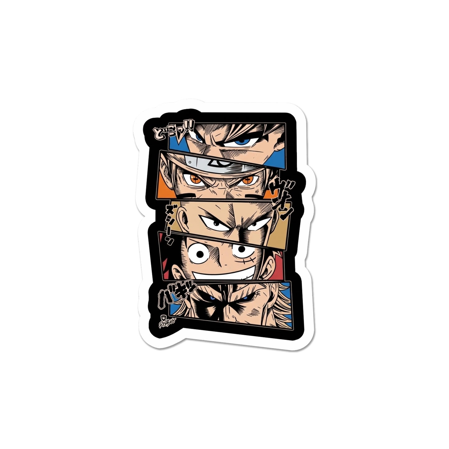 Anime Heroes Eye Panel Sticker