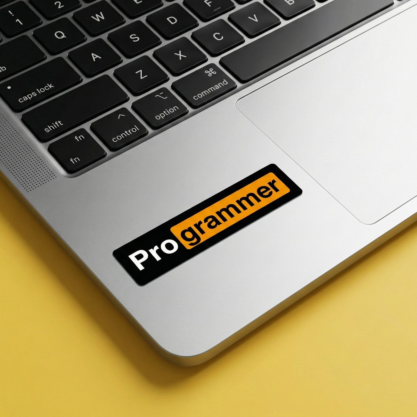 Programmer Typography Sticker