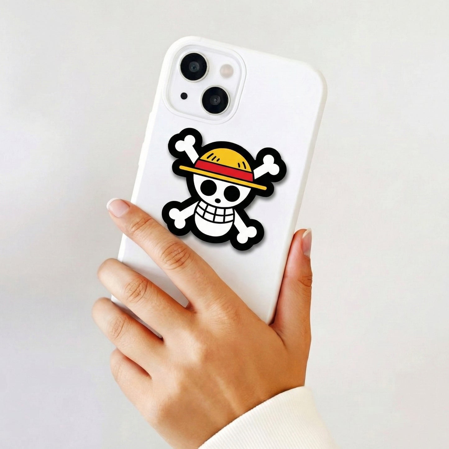 Anime Pirate Skull Hat Sticker