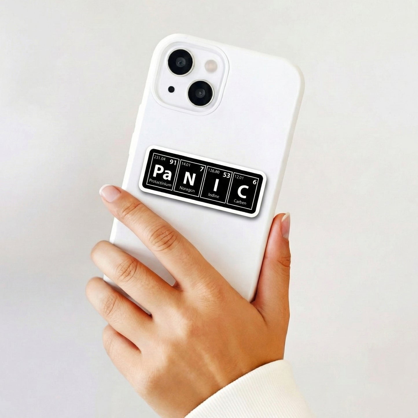 Music Wave Sticker – Minimal Black Soundwave Decal