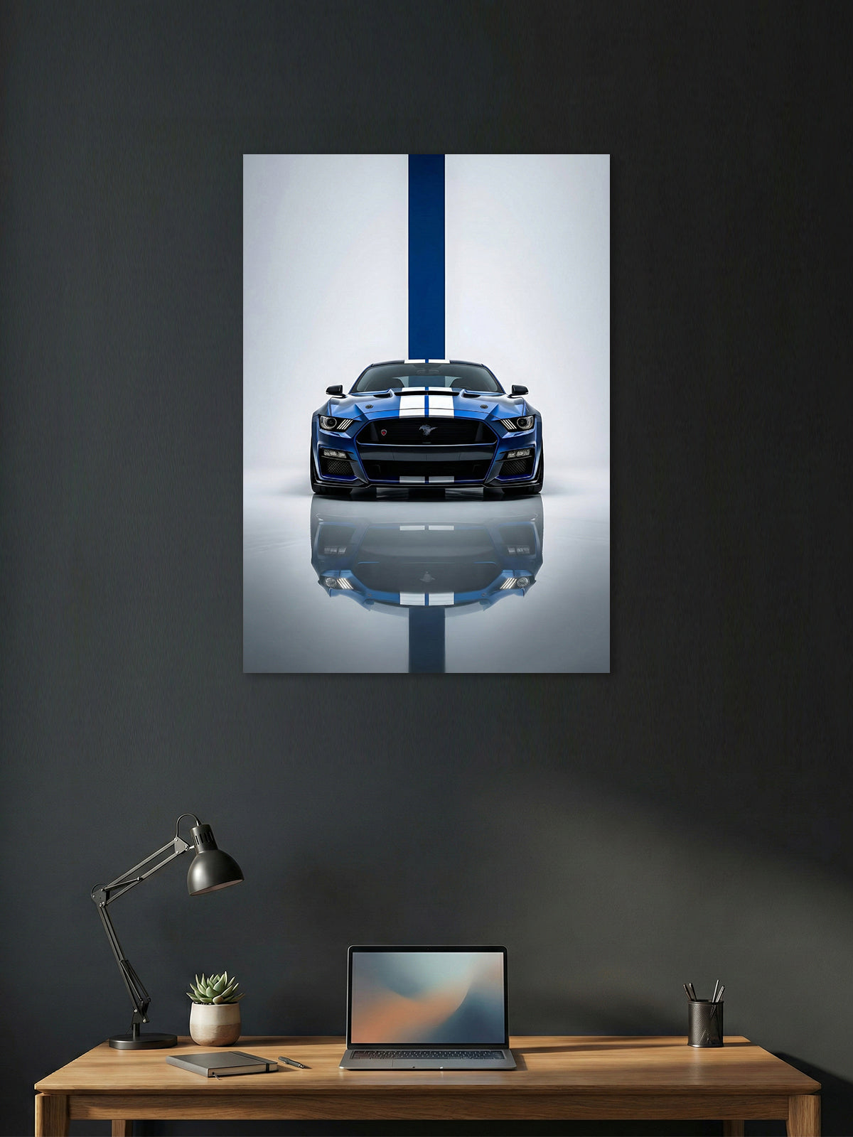 Ford Mustang Shelby Wall Poster – Iconic Muscle Performance Art