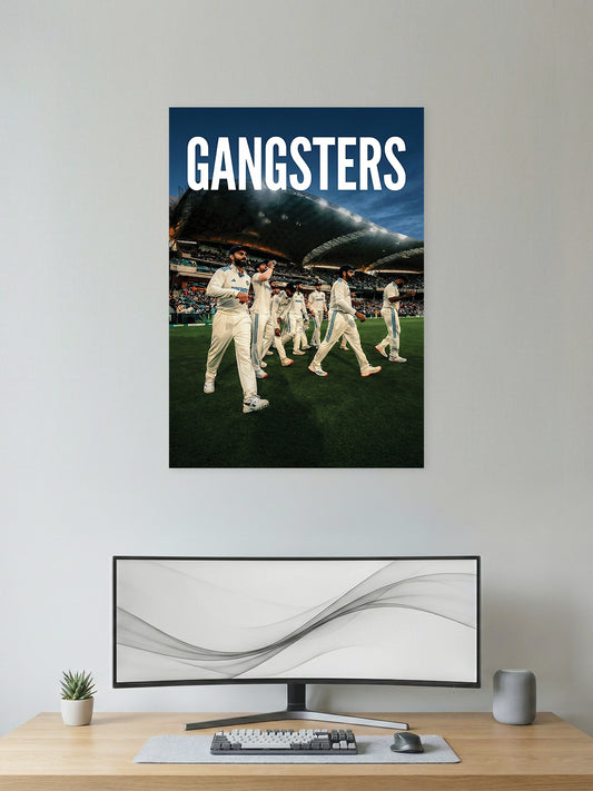 Gangsters – Indian Cricket Team Power Wall Poster