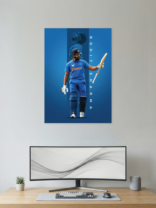 Legacy Walk – Indian Cricket Captain Tribute Wall Poster