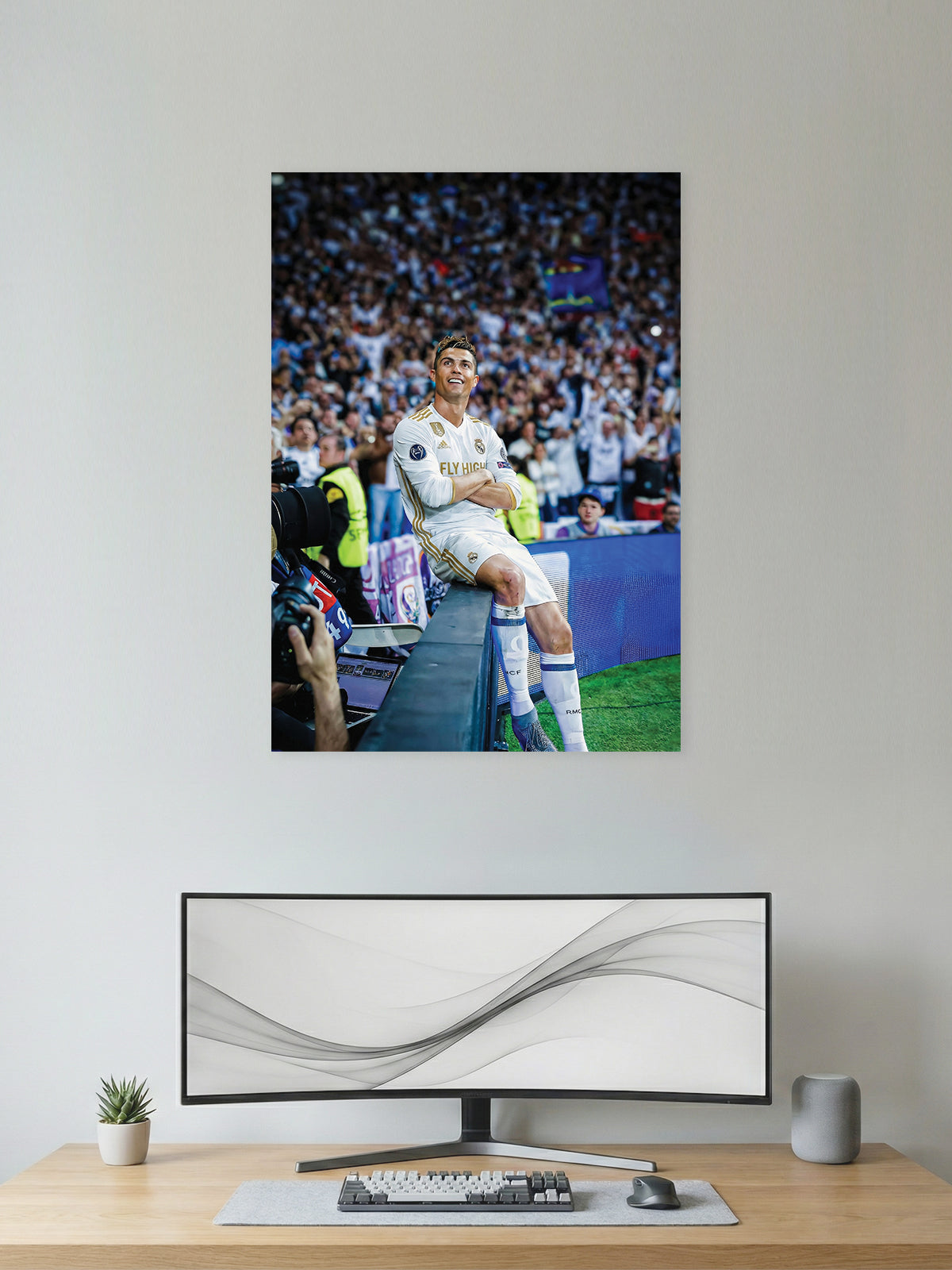 Iconic Celebration – Elite Matchday Football Wall Poster