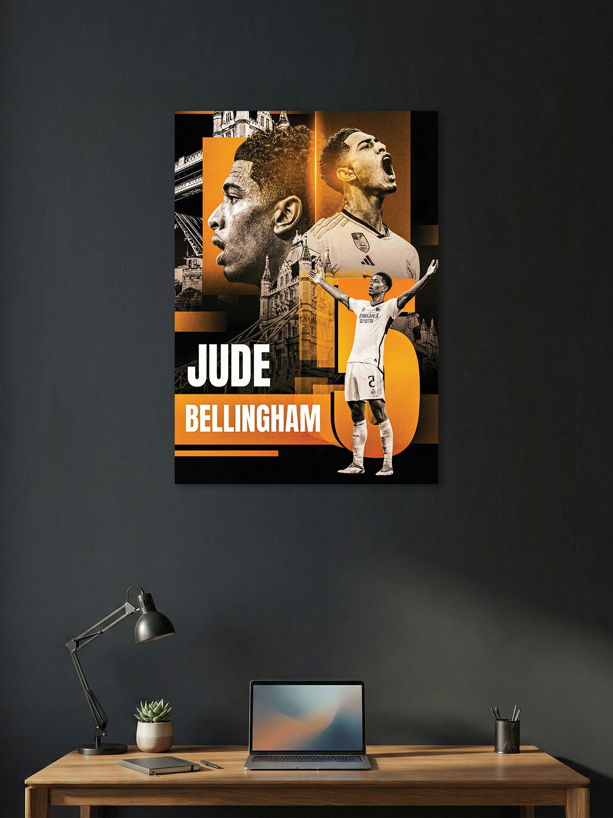 Golden Rise Football Wall Poster