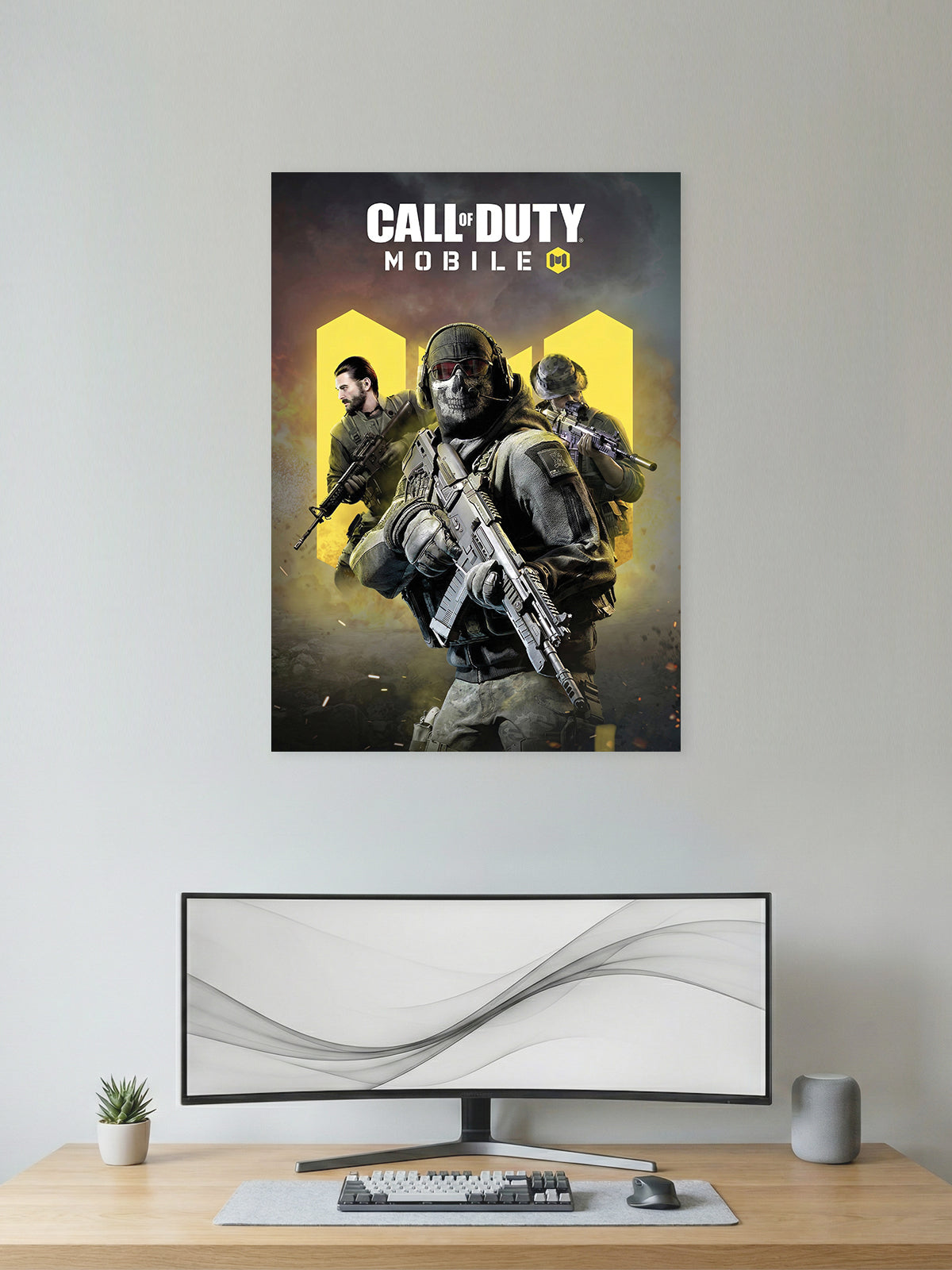Call of Duty: Mobile Action Poster – Gaming Wall Art