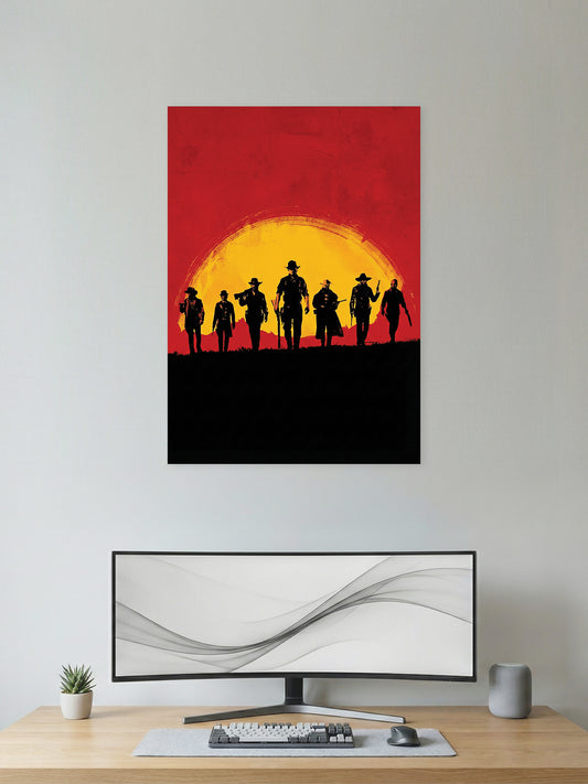 Outlaw Seven – Sunset Gunslinger Poster