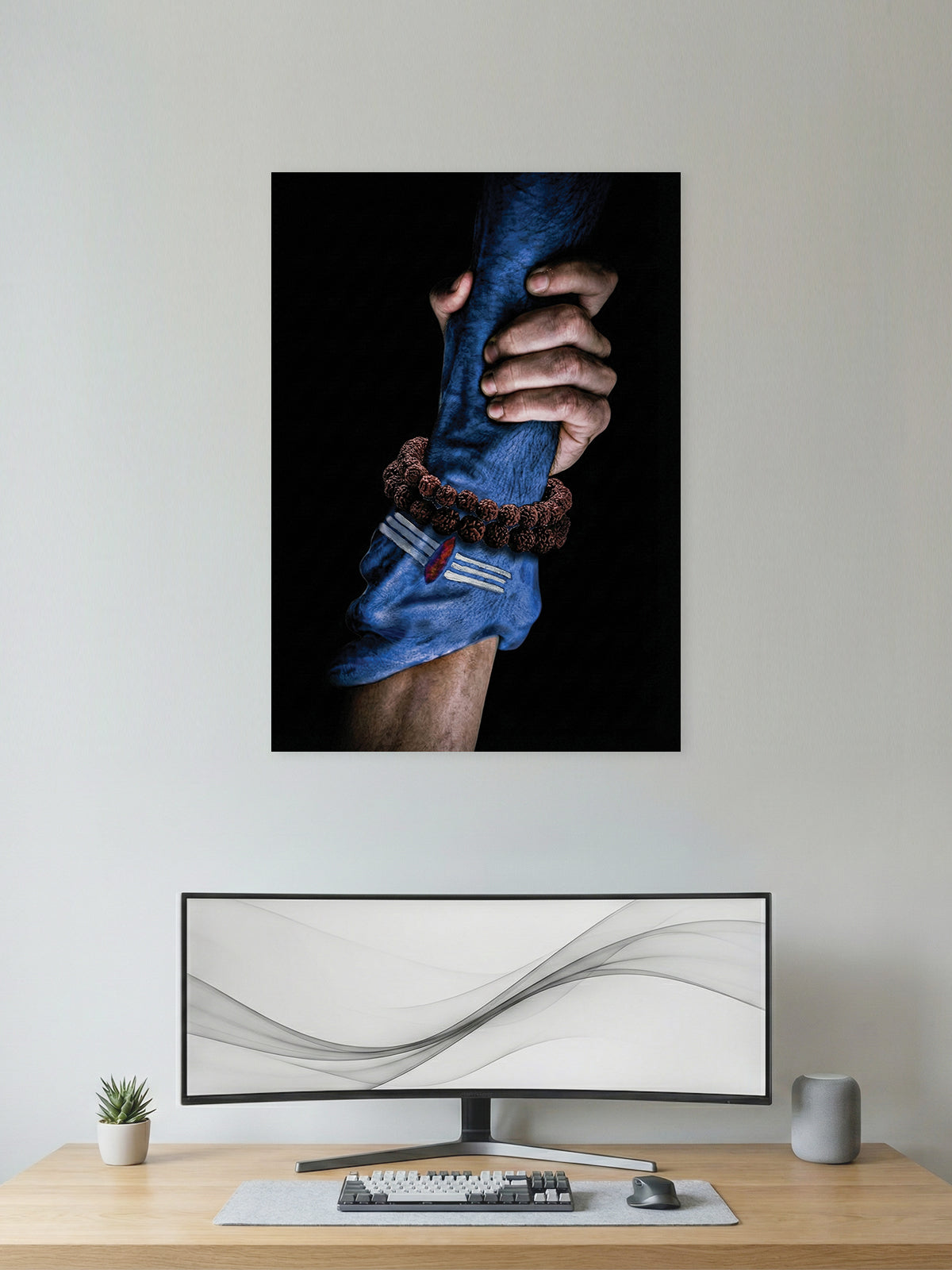 Shiv Shakti Bond – Divine Strength Poster