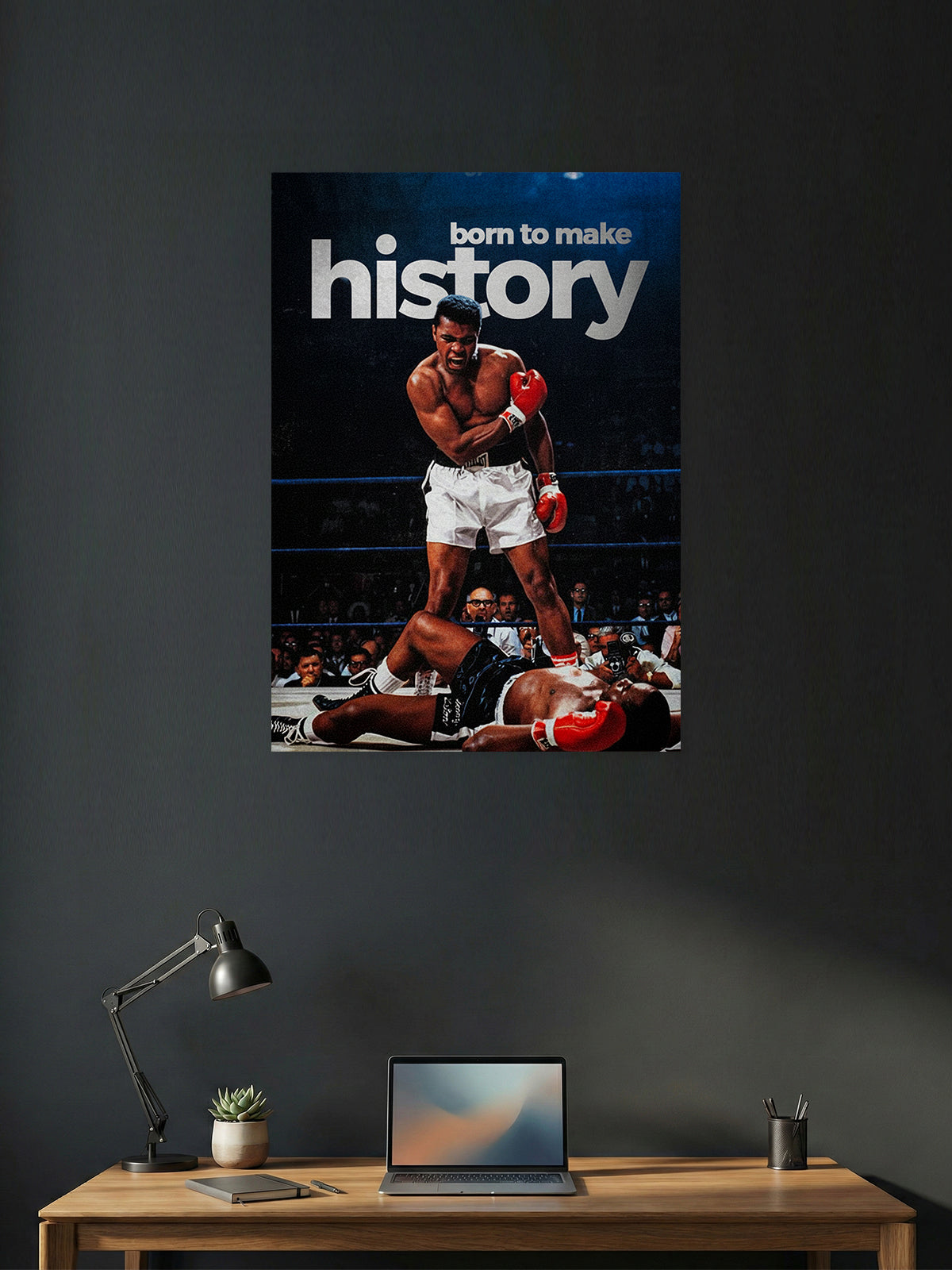 Born to Make History – Legacy Motivation Poster