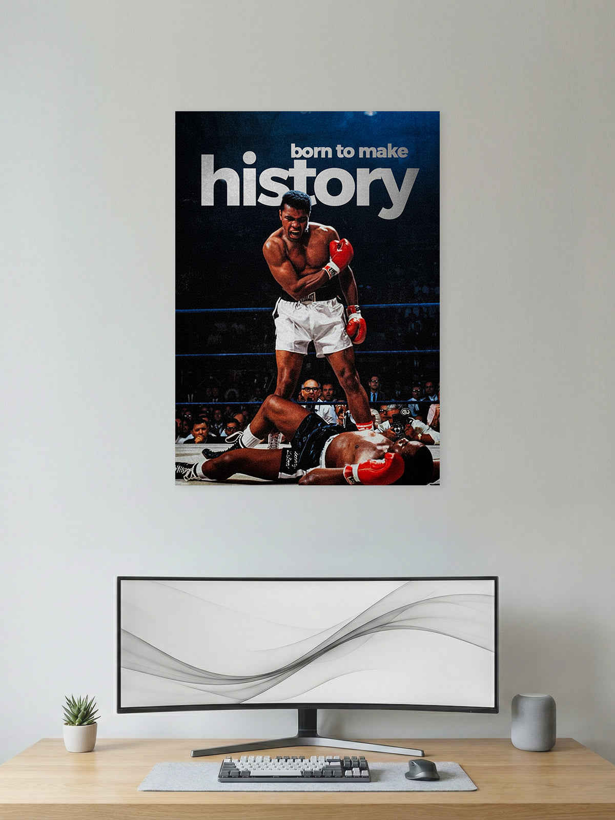 Born to Make History – Legacy Motivation Poster