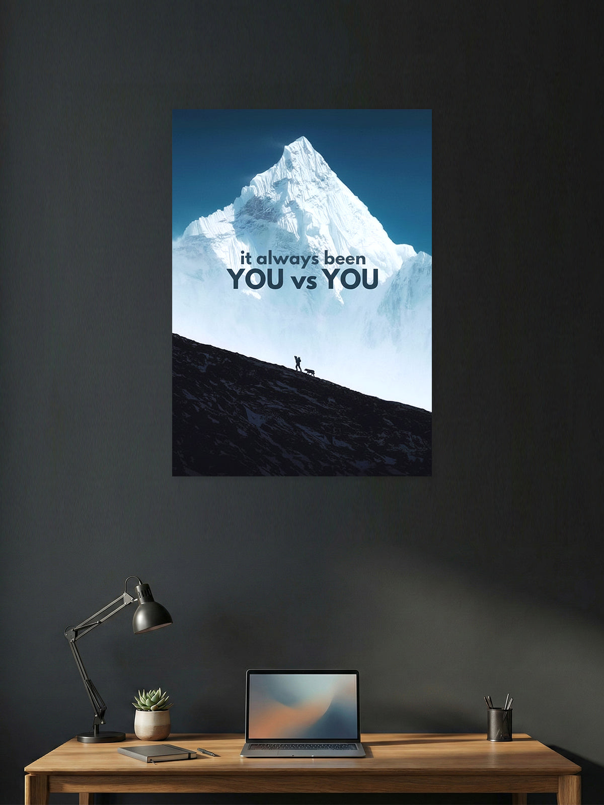 You vs You – Self Mastery Motivation Poster