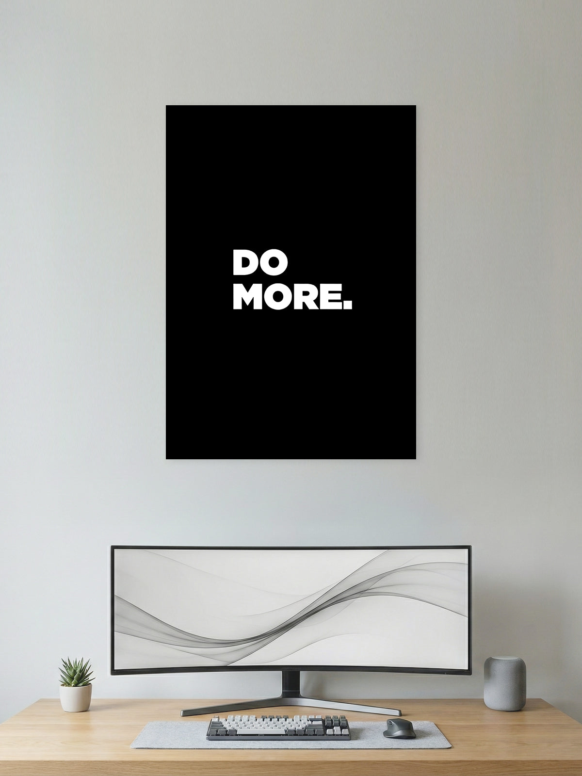 Do More – Minimalist Motivation Poster