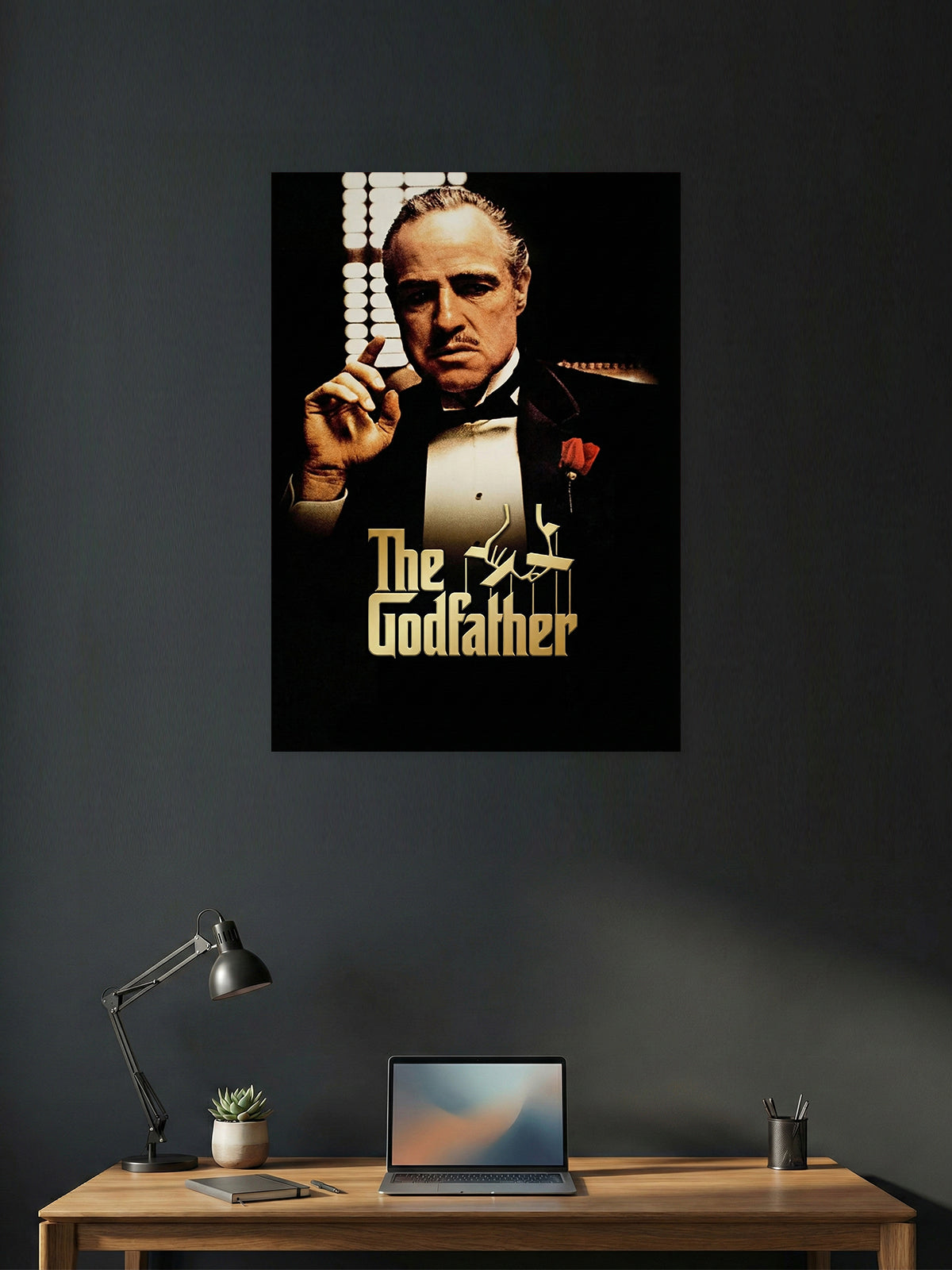 Classic Mafia Movie Poster –Portrait Wall Art