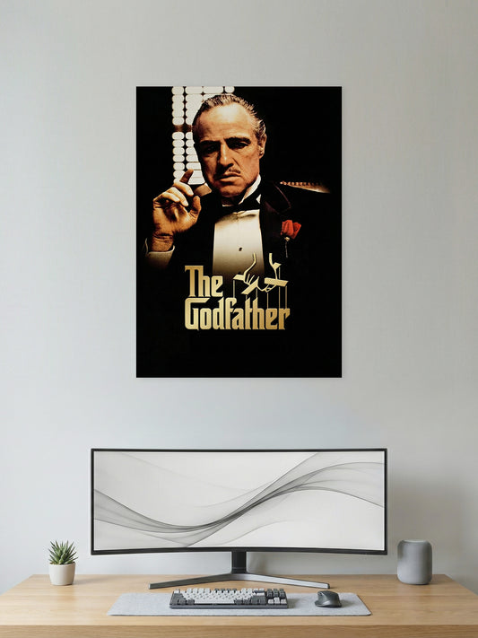 Classic Mafia Movie Poster –Portrait Wall Art