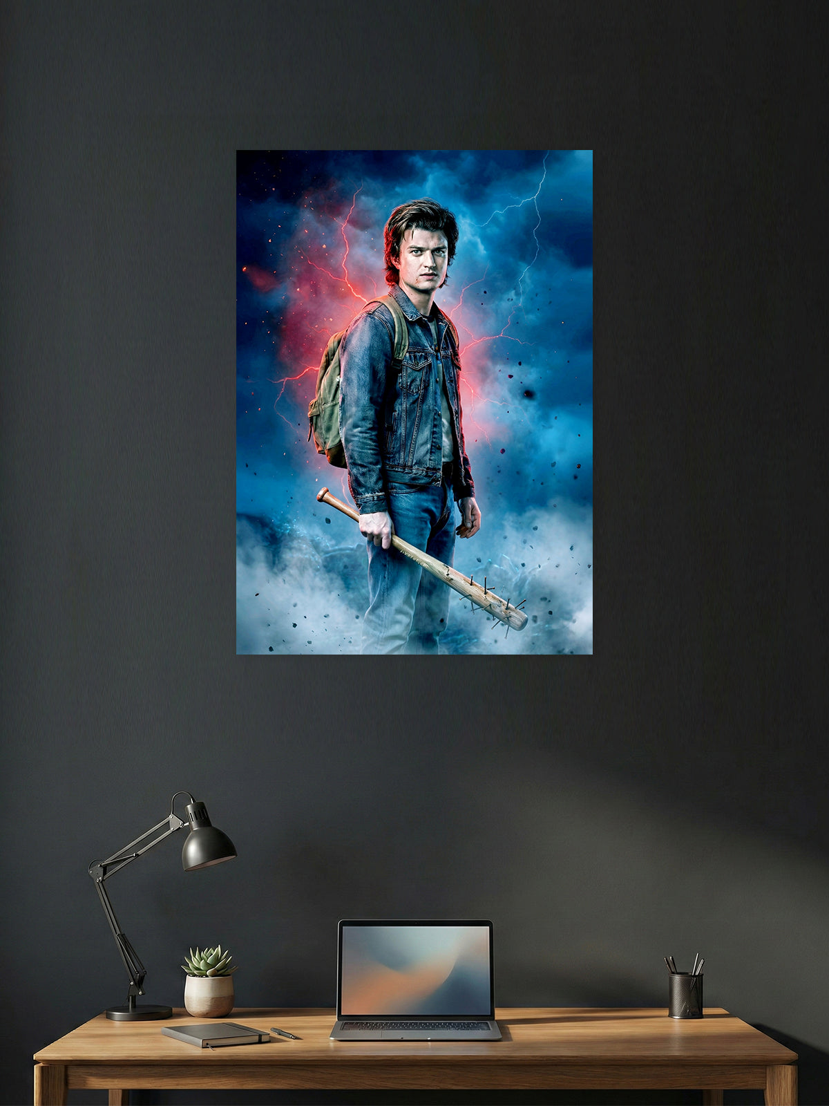 Stranger Things Cinematic Character Wall Art Print