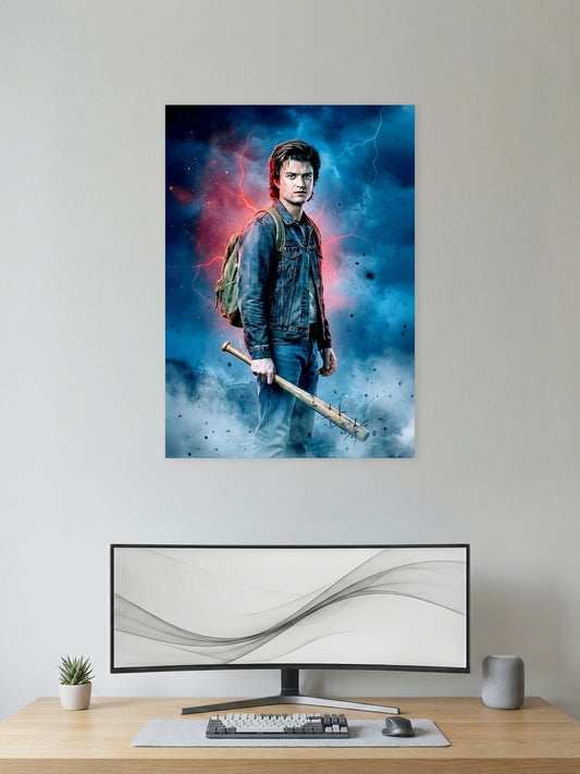 Stranger Things Cinematic Character Wall Art Print