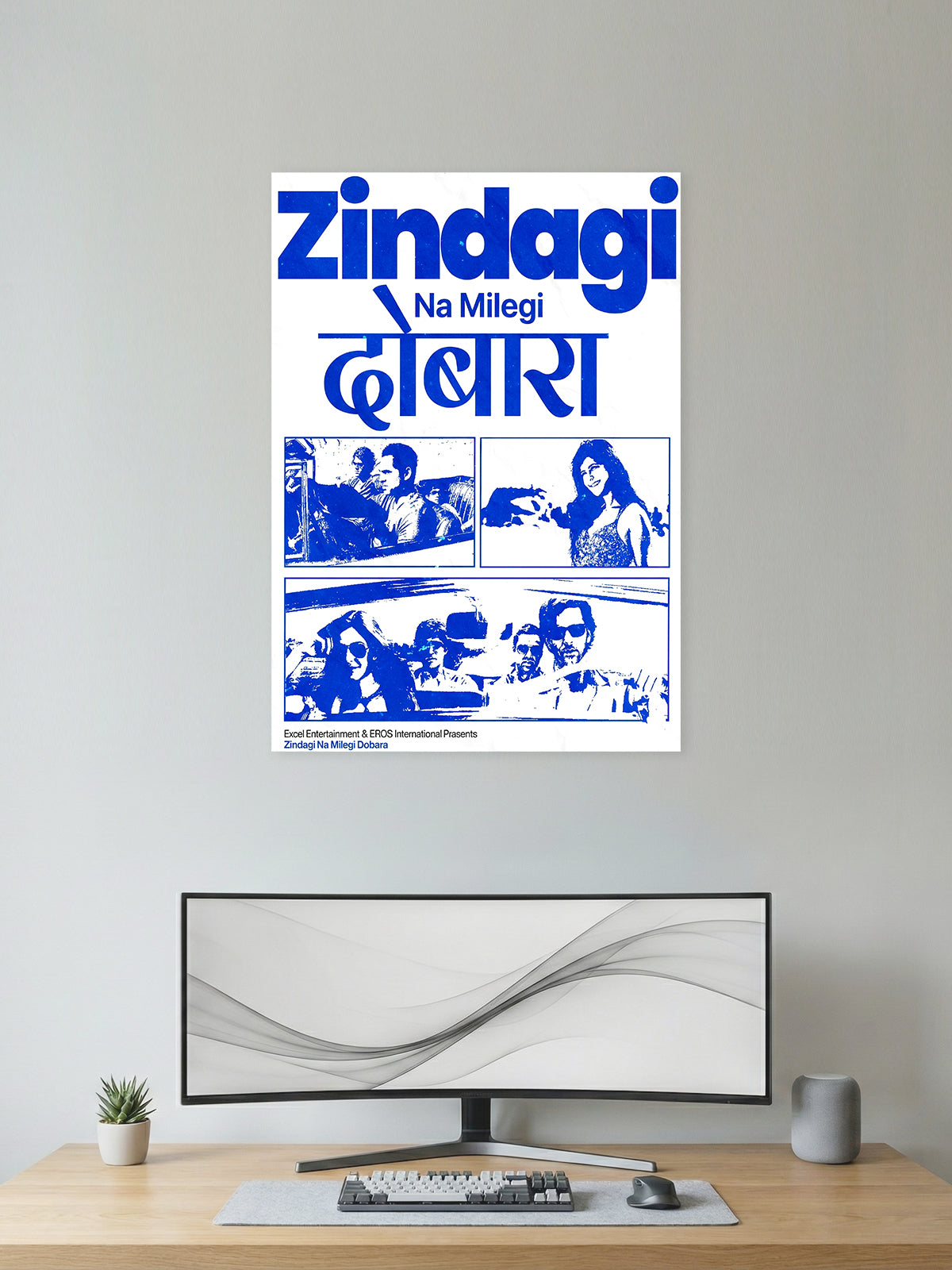 Zindagi Na Milegi Dobara | Bollywood Movie Wall Art Print