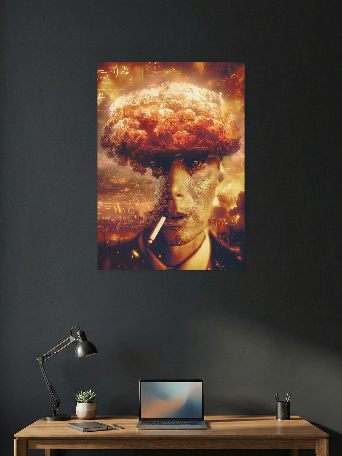 Oppenheimer Movie Poster  Cinematic Wall Art