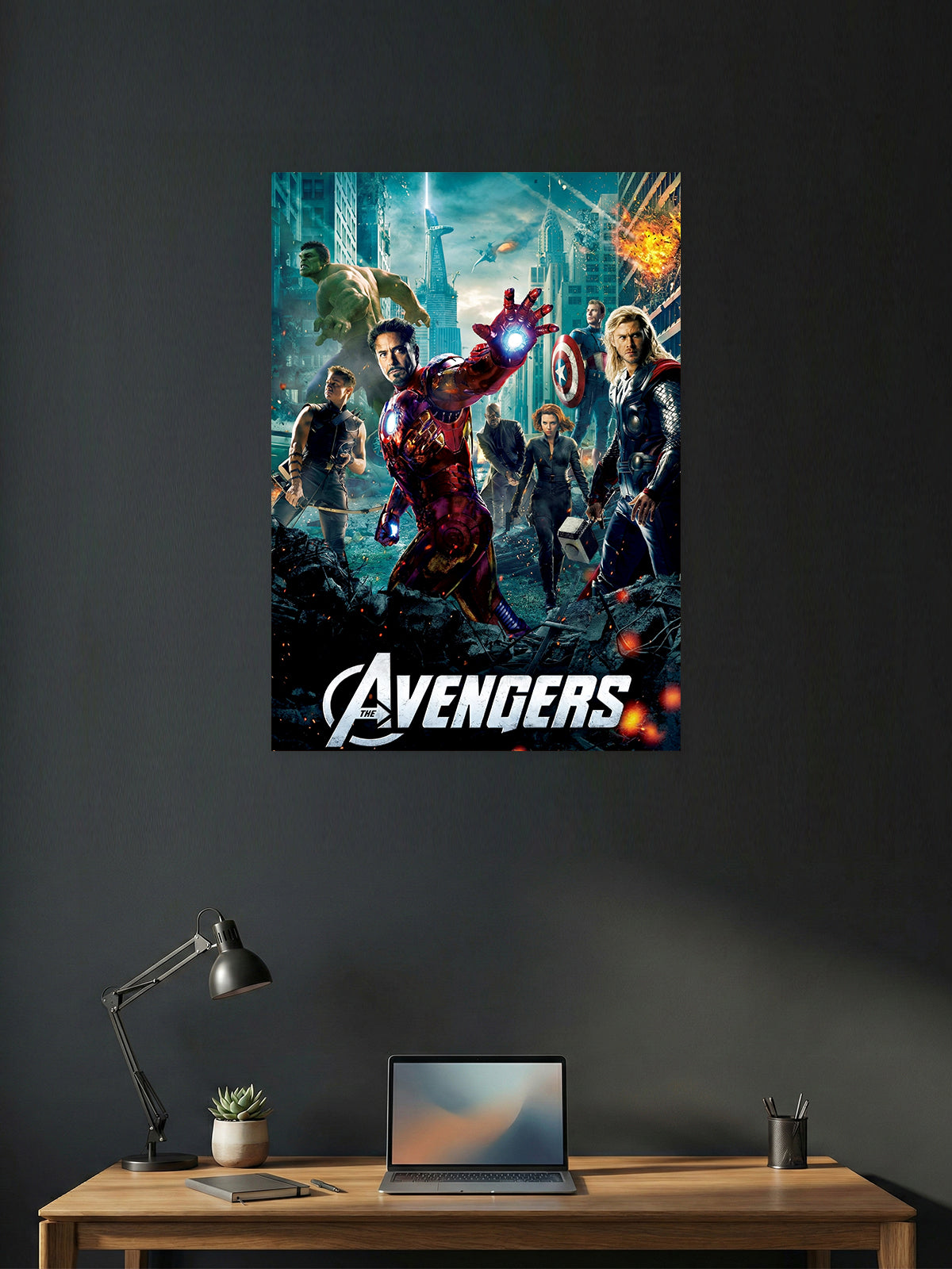 The Avengers Poster | Superhero Team Wall Art