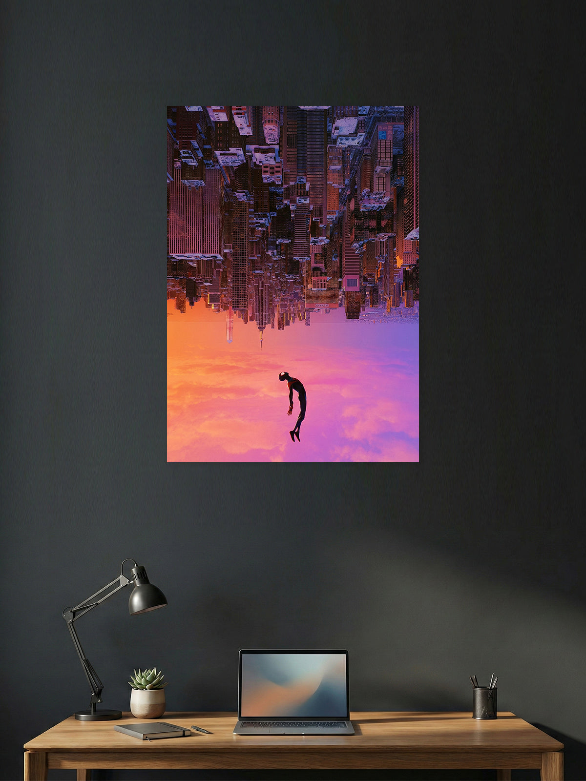 Spider-Man Into the Spider-Verse Poster | Multiverse Cinematic Wall Art