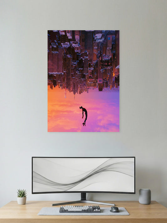 Spider-Man Into the Spider-Verse Poster | Multiverse Cinematic Wall Art