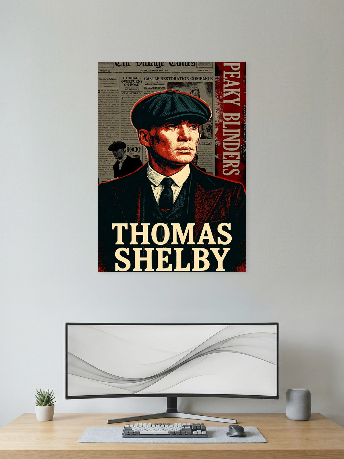 Peaky Blinders Thomas Shelby Poster