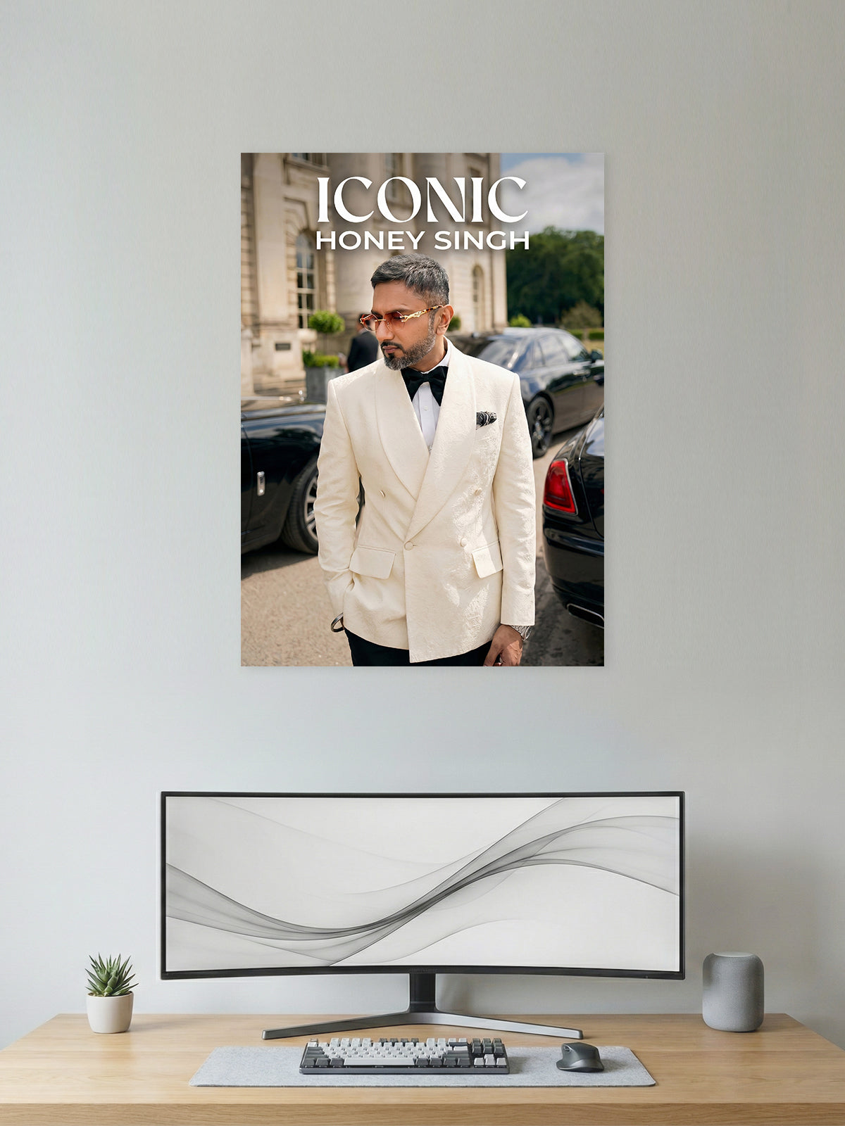 ICONIC – Honey Singh Classic Portrait Poster