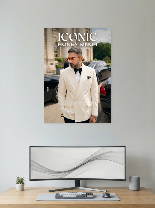 ICONIC – Honey Singh Classic Portrait Poster